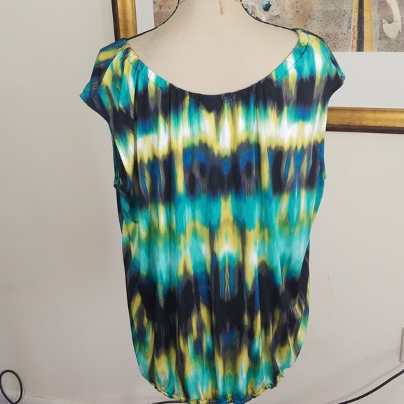 WORTHINGTON PATTERN SLEEVELESS TOP💥 - Picture 5 of 9